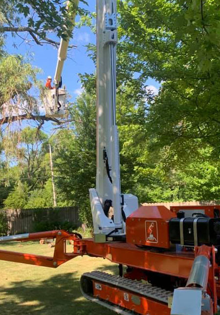 Easy Lift Aerial Platform for Tree Trimming