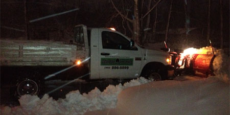 Snow Removal Services by Cutting Edge Tree Service 